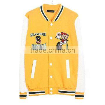 Kids varsity wears , varsity jacket for kids , girls yellow varsity jacket