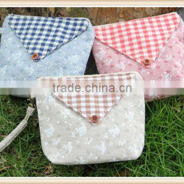 hot selling printing cotton coin purse canvas for European & American market