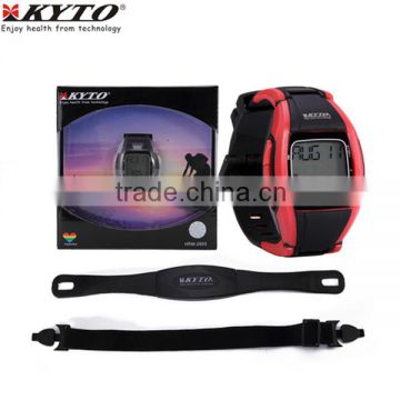 KYTO hot selling wireless pulse wrist watch heart rate monitor digital watch