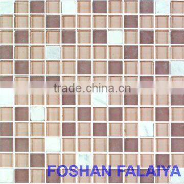 Crystal Mosaic Glass and Stone Mosaic GS032