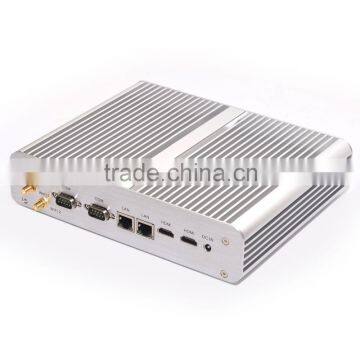 Computer Wholesale Distributor N3510 2.00 Ghz hd Ports Fanless Mini pc Linux Dual Display 300M WIFI Quad Core Processor photo-2