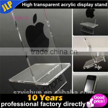 High quality plexiglass holder ,acrylic cell phone display holders