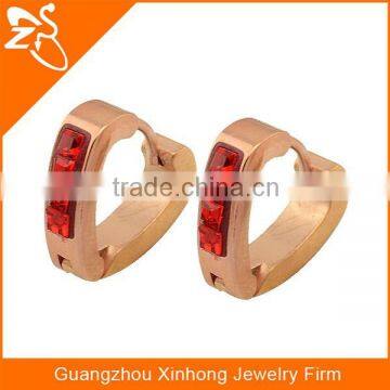 latest fashion hoop earrings wholesale china, gold hoop earrings, women earrings crystal hoop earrings