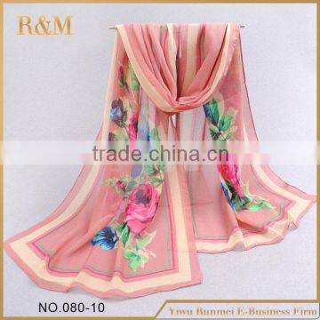 Factory main products! simple design silk scarfs uk with workable price