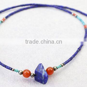 Fashion Lapis Lazuli Gemstone necklace