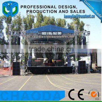 6 pillars aluminum truss system