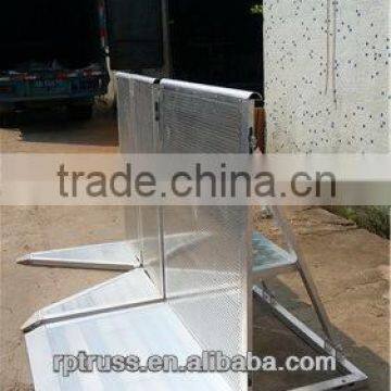 Best manufacturer of Aluminum barricade/concert barricade