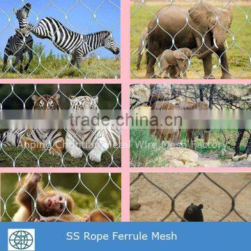 Stainless Steel Wire Rope Ferrule Mesh for Animal Fencing photo-4