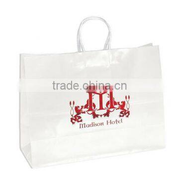 Hot sale paper shopping bag, paper bag with logo print