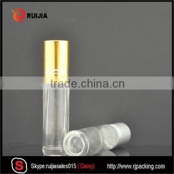 China Factory 4ml 6ml 8ml 10ml Glass Empty Roll on Bottle