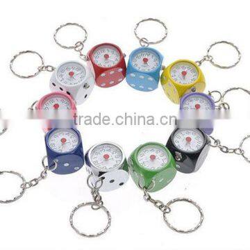 keychain dice hanging pendent promotional watch
