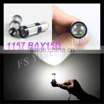 high power fog lamp 7000k 80w 12v auto accessory for car led headlight 1157 bay15d led fog light