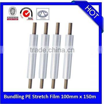 20micX500mmX300m Clear Extensible LLDPE Stretch Film