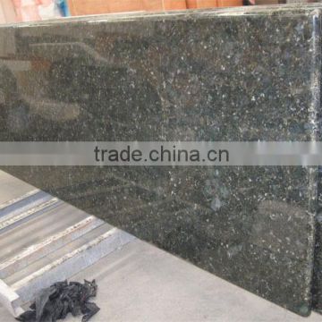 Polished Full Bull Nose Edging Butterfly Green Granite Countertop