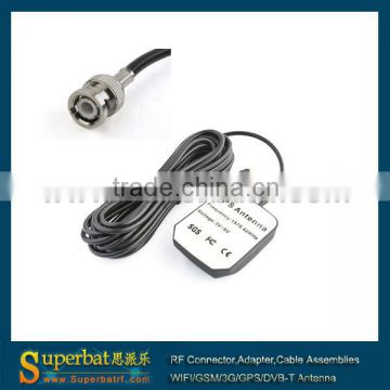 GPS Active Antenna with BNC Plug connector gps external active antenna