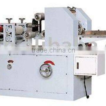 Min tissue folding and cutting machine