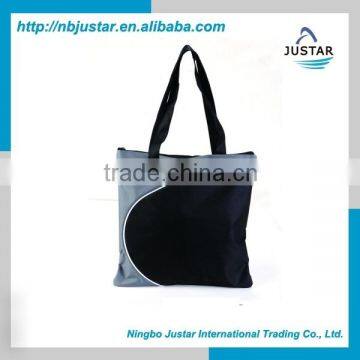 600D polyester promotion shopping bag high quality shopping bag with large capacity