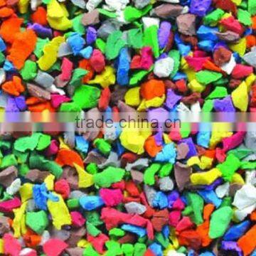 Colored Free Sample EPDM/SBR, Epdm Granule Rubber Price, Granules Plastic Runway FL-M-11064 photo-2