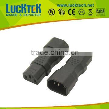 IEC power adapter, C14 to C13 power adapter connector