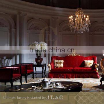 JS28-03 Three Seat Sofa Set in Living Room From JL&C Luxury Home Furniture Latest Sofa Designs 2016 (China Supplier)