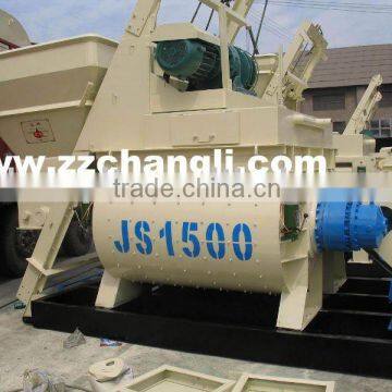 High Quality&Good Looking JS1500 Concrete Mixer(75m3/h)