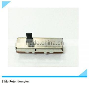 huizhou potentiometer factory 20mm straight sliding potentiometer B100K with slide pot shaft