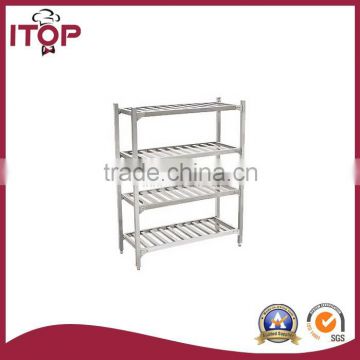 stainless steel 4 tiers storage rack