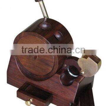 Wooden Desktop Guillotine Cigar Cutter