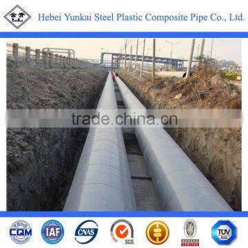 Pe epoxy coated desalination of see water steel pipe