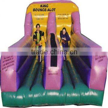 2 lane inflatable Bungee Run