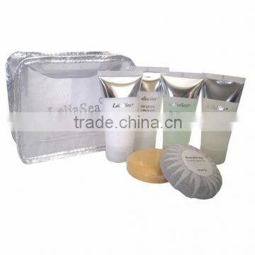 Top grade organic brand promotional travel cosmetic set