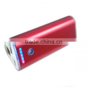 Good Factory Universal Real Mobile Power Bank 5400mah With LED Light