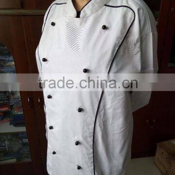 executive chef uniform with piping,kitchen uniform