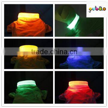 2014 new year led flash dog clothes