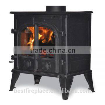Classic Cast Iron Wood Fireplace photo-3
