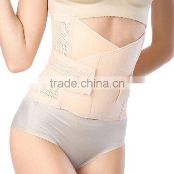Breathable Elastic Abdominal Binder Waist Trimmer Postpartum Recovery Belly Belt photo-6