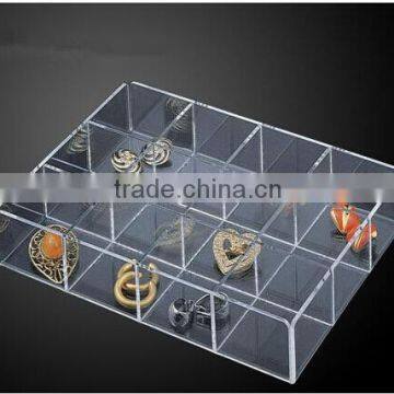 earring display case Jewelry organizer tray