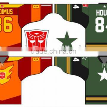 Stan Caleb Norns New Style Custom Sublimation Hot sale School ice hockey jerseys Club Ice Hockey shirts