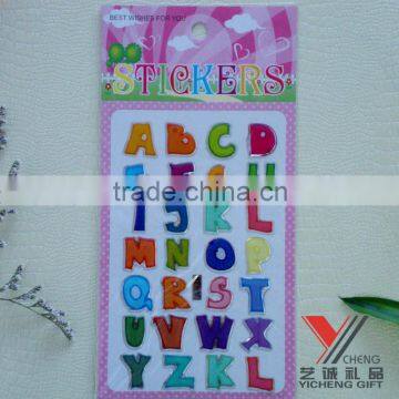 eco-friendly epoxy sticker card/Mobile decor Decal