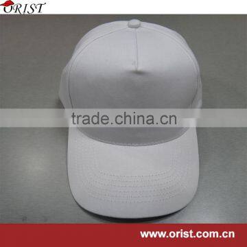 cotton twill baseball cap with brass buckle and ring at back