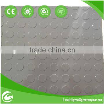 Cheap pvc coin anti fatigue outdoor gym mats
