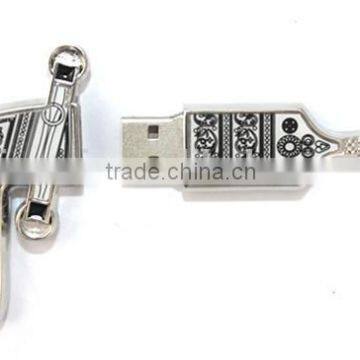 Separate Knife Shape Usb Flash Disk With Chain
