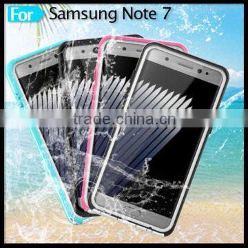 For Note 7 Waterproof Designer Mobile Cell Phone Protective Covers