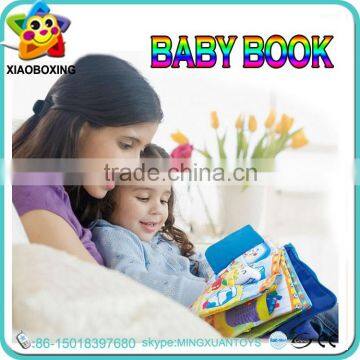 Wholesale non-toxic soft baby cloth book for slae