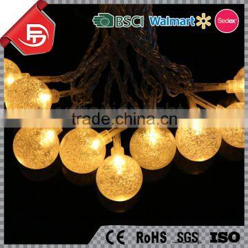 TZFEITIAN warm white round ball led string lights with CE ROHS approval