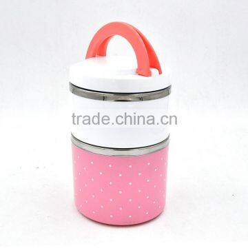 wholesale school stainless steel insulated lunch box with handle