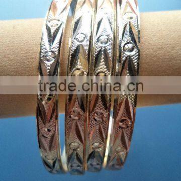 indian 18kl gold plated bangles