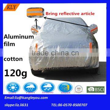 Aluminium Film Coated Higher Reflectable Car Cover