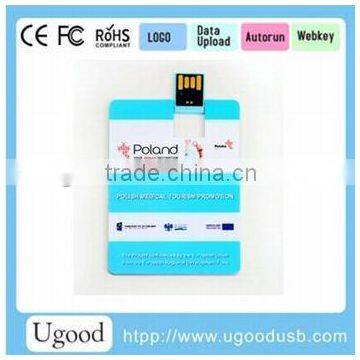 Alibaba hot universal credit card pendrive,with customized logo USB flash drive, wholesale promotion gift flash storage