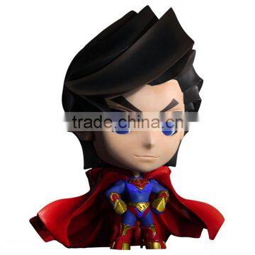 3D model mini toy superman doll customize plastic superman toys